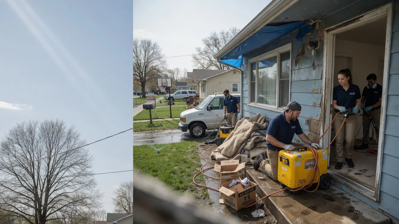 Basement Flood Cleanup in Jefferson City, MO near me
